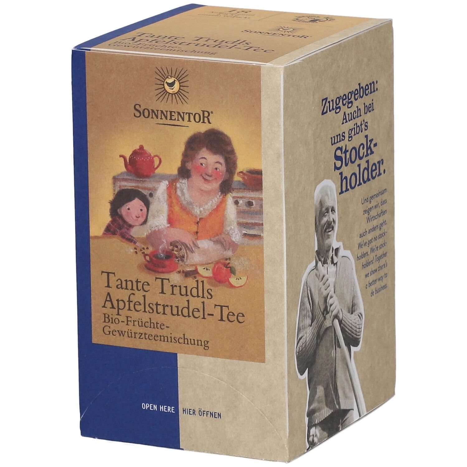Bild von Sonnentor Tante Trudls Apfelstrudel-Tee Bio - 45 g