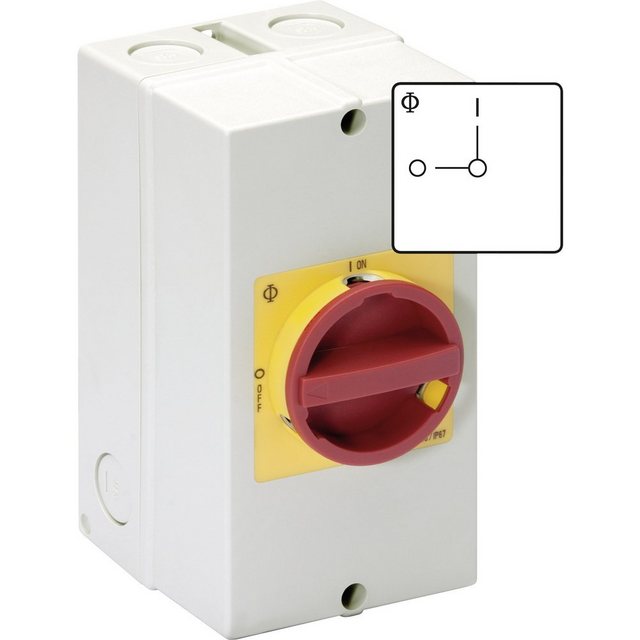 Bild von Kraus & Naimer Schalter Kraus & Naimer KG64.T203/40.KL11V Reparaturschalter absperrbar 63 A 1 (KG64.T203/40.KL11V)
