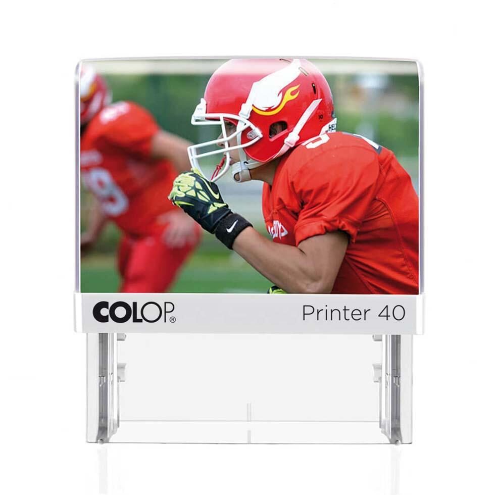 Bild von COLOP Textstempel, individualisierbar Printer 40 mit Logo