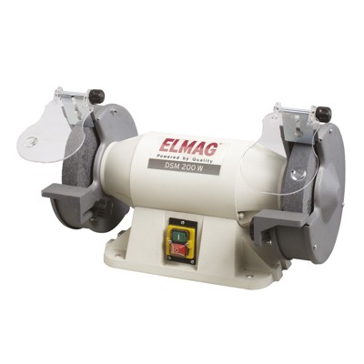 Bild von Elmag, Schleifmaschine + Poliermaschine, Doppelschleifmaschine DSM 200 W (Doppelschleifer, 900 W)