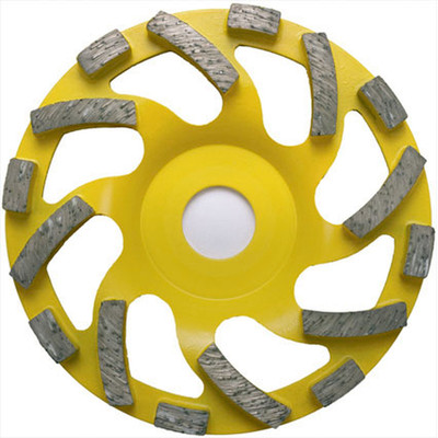 Bild von Diamant-Schleiftopf ABRASIV GELB ø125 x 22,23mm