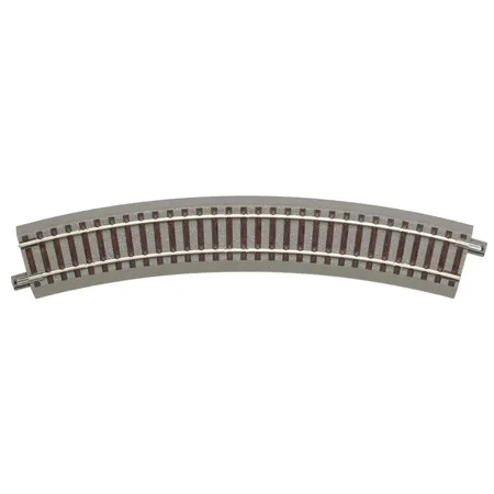 Bild von Roco Modelleisenbahn-Set H0 Roco geoLINE (mit Bettung) 61123 Gebogenes Gleis 6 St.