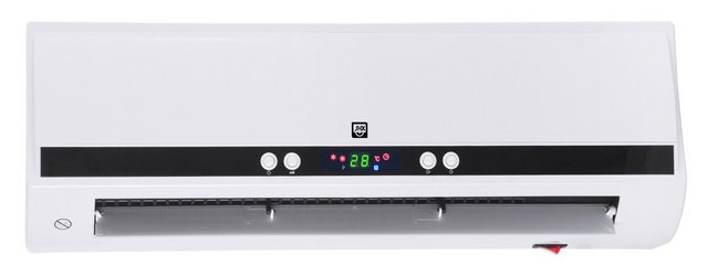 Bild von SHX PTC-Heizlüfter zur Wandmontage 2000W SHX501HEAT2023 – PTC-Heizelement, 2 Heizstufen, 3 Betriebsmodi, 2000 Watt, elektronisches Thermostat, Timerprogrammierung, Fernbedienung, weiß