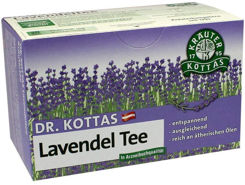 Bild von Dr. Kottas Lavendeltee Filterbeutel - Zur Teezubereitung