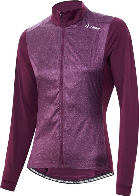 Bild von Löffler Fahrradjacke BIKE LIGHT HYBRIDJACKET Damen Fahrradjacke lila/bordeaux