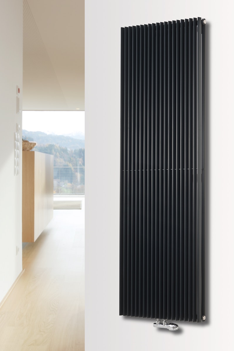 Bild von Ximax Raumheizkörper Triton Duplex Mittenanschluss Anthrazit RAL 7016, 180x60 cm (2101 W)