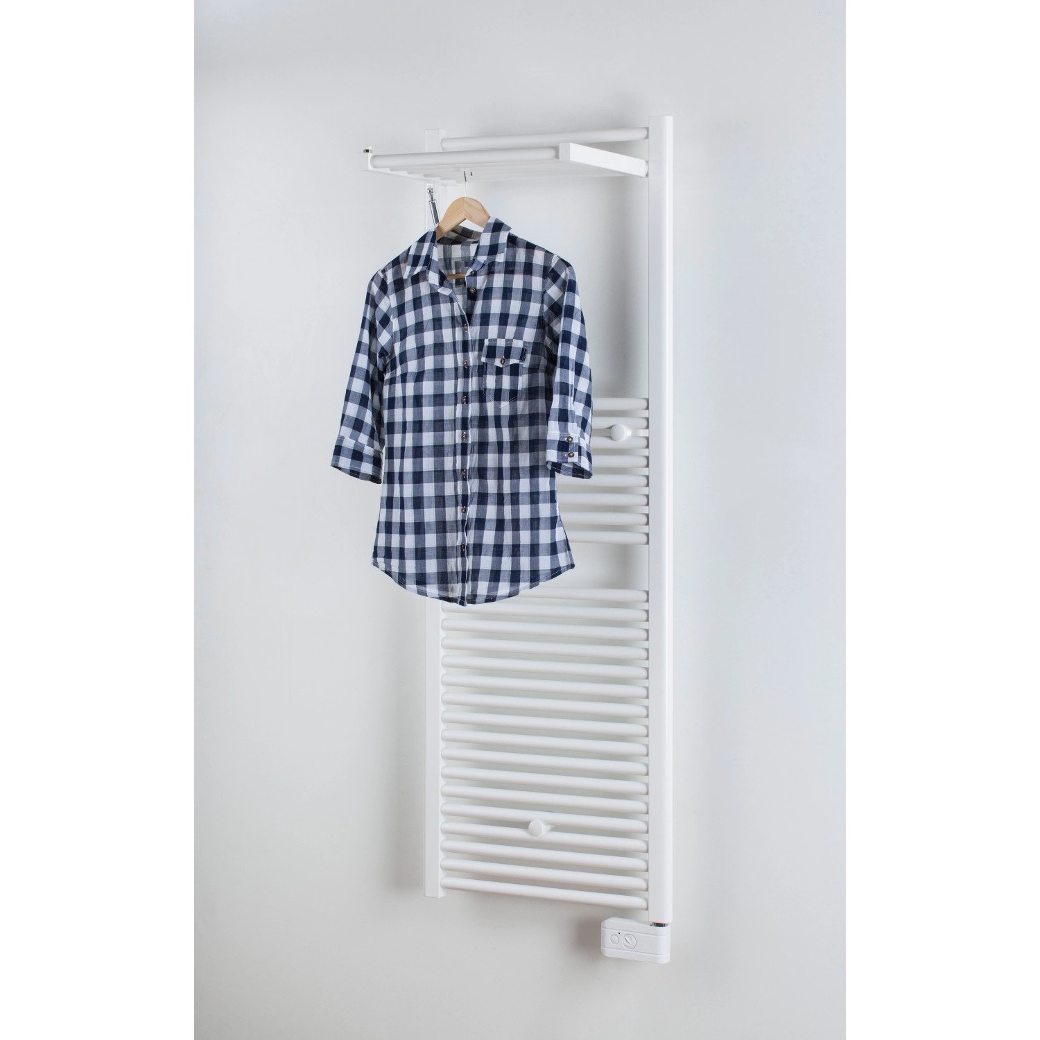 Bild von Ximax Elektro Handtuchwärmer Bianca-E inkl. Klappelement111x50 cm 500W Weiß