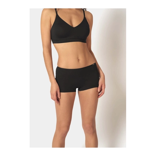 Bild von Skiny Damen Cotton Essentials 089350 Panties, Schwarz, 38 EU, Pant, Skiny Panty Damen Pant Cotton Essentials (Stück, 1-St) -