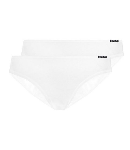 Bild von Skiny Damen Advantage Cotton Rio Brazilian Slip, Weiß (White 0500), 36 (2er Pack)