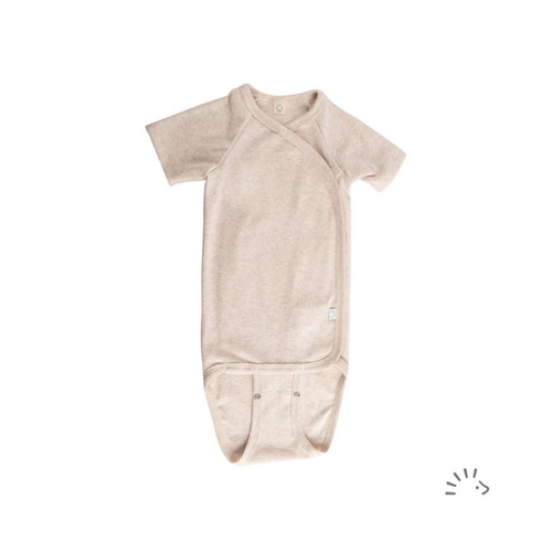 Bild von Popolini Wickelbody iobio Kurzarm – Mitwachsender Body für Ihr Baby