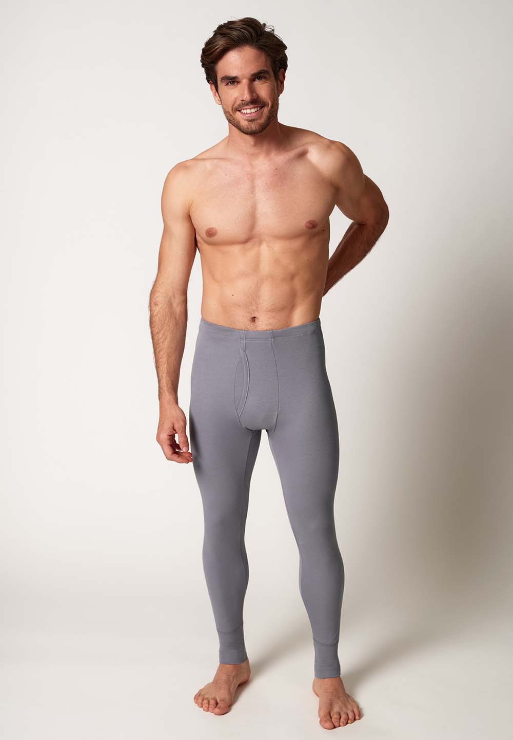Bild von HUBER Sporthose Herren Pant lang mit Eingriff Thermo Cotton (Stück, 1-tlg) mit eingriff