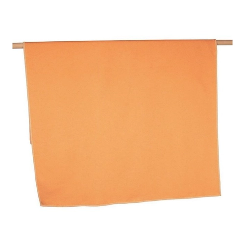 Bild von David Fussenegger Wohndecke Sylt 'Uni' 140 x 200 cm Siena - Hellorange