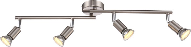 Bild von GLOBO LIGHTING Deckenleuchte Deckenleuchte LED Wohnzimmer Deckenlampe Deckenstrahler 4 Flammig
