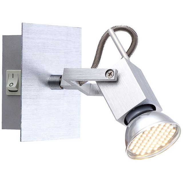 Bild von GLOBO LIGHTING LED Wandleuchte, Leuchtmittel inklusive, Warmweiß, Wandleuchte schwenkbar Flurleuchte Wand Modern Wandlampe