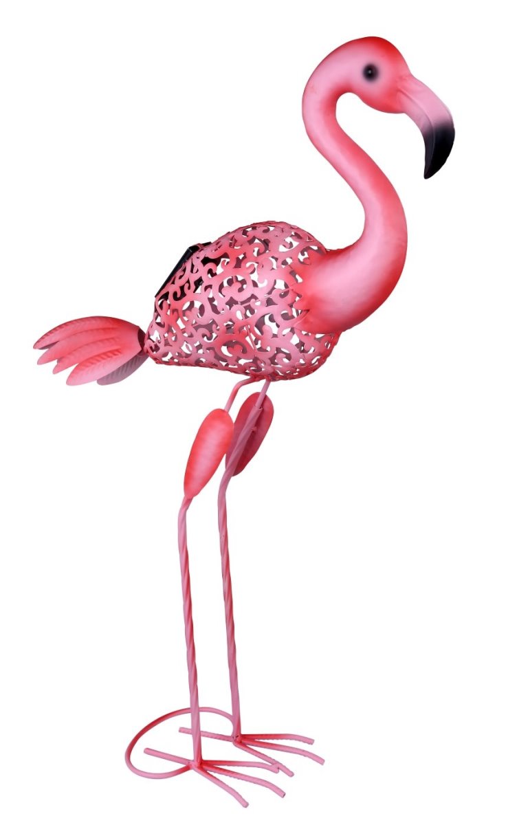 Bild von GLOBO LIGHTING LED Solarleuchte Solarleuchte Garten Flamingo Deko Solarlampe Außen Leuchte Solar 33202