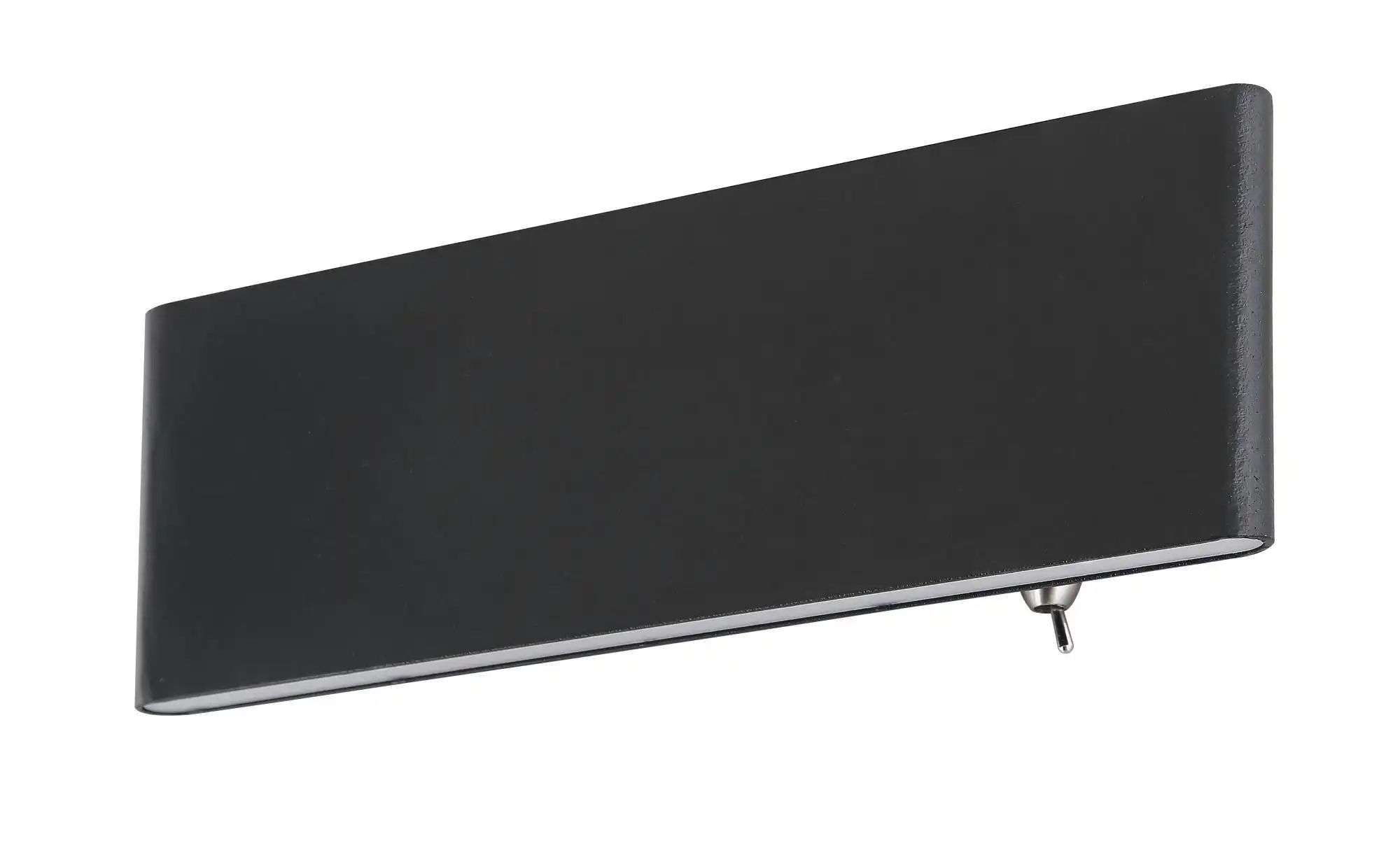 Bild von Wandleuchte ¦ schwarz ¦ Maße (cm): B: 4,5 H: 8 T: 22,5 Lampen & Leuchten > LED-Leuchten > LED-Wandleuchten - Sconto