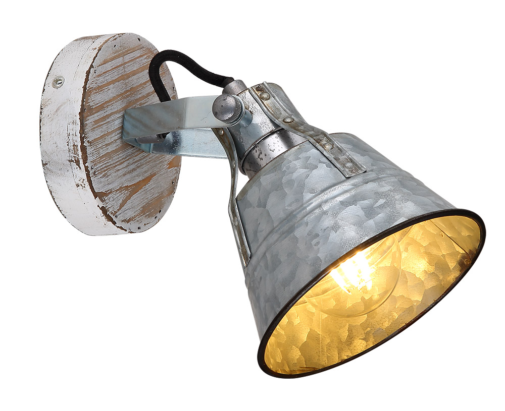 Bild von GLOBO LIGHTING Wandleuchte Wandleuchte Innen Wandlampe Wohnzimmer Schlafzimmer Spot Metall