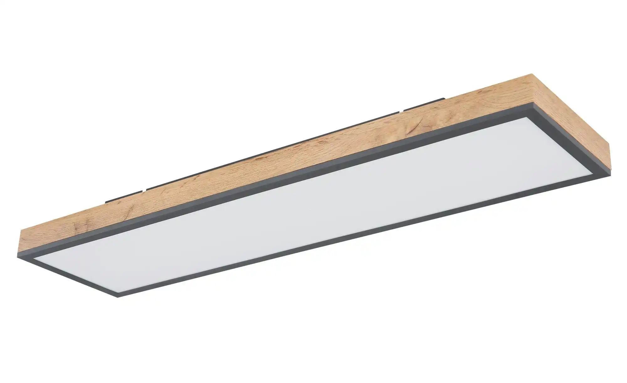 Bild von Deckenleuchte ¦ grau ¦ Maße (cm): B: 80 H: 6,5 T: 20 Lampen & Leuchten > Deckenleuchten - Höffner