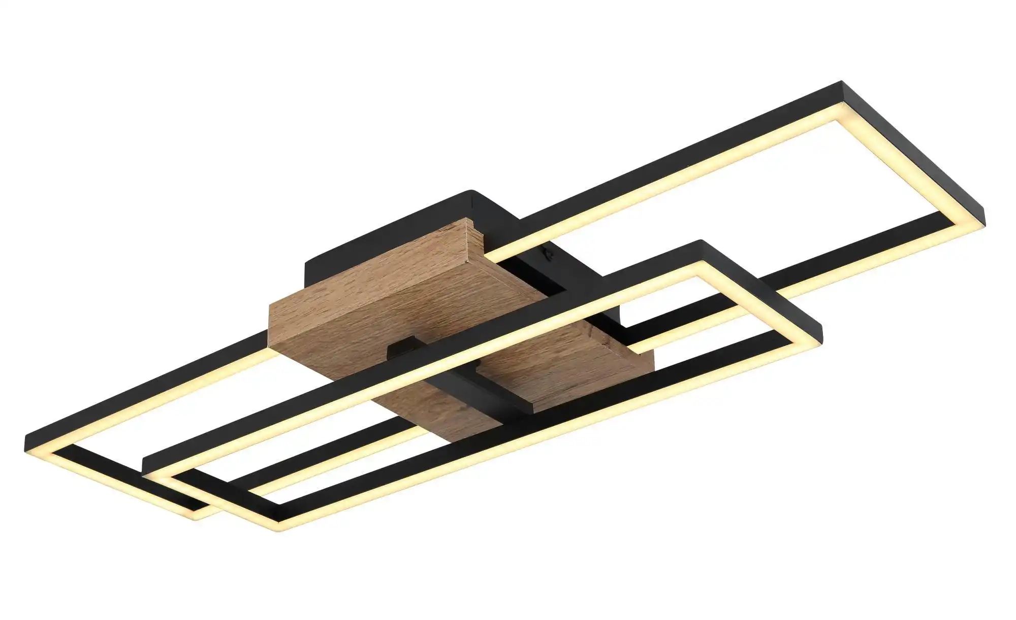 Bild von Deckenleuchte ¦ schwarz ¦ Maße (cm): B: 60 H: 10 T: 15 Lampen & Leuchten > Deckenleuchten - Höffner