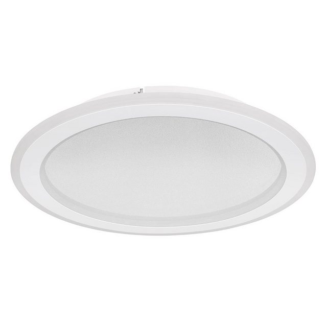 Bild von GLOBO LIGHTING LED Deckenleuchte, LED-Leuchtmittel fest verbaut, Kaltweiß, Warmweiß, Neutralweiß, Tageslichtweiß, Deckenleuchte dimmbar mit Fernbedienung Tageslicht LED