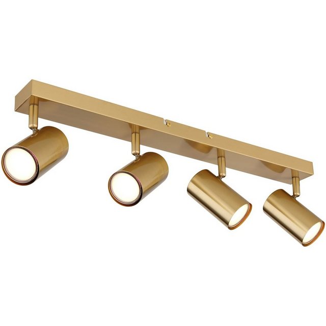 Bild von GLOBO LIGHTING Deckenleuchte Deckenleuchte Wohnzimmer Goldfarben Deckenlampe Deckenstrahler 4