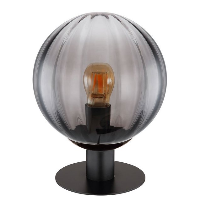 Bild von GLOBO LIGHTING Tischleuchte, Tischleuchte Beistelllampe Schlafzimmerleuchte Nachttischlampe Glas
