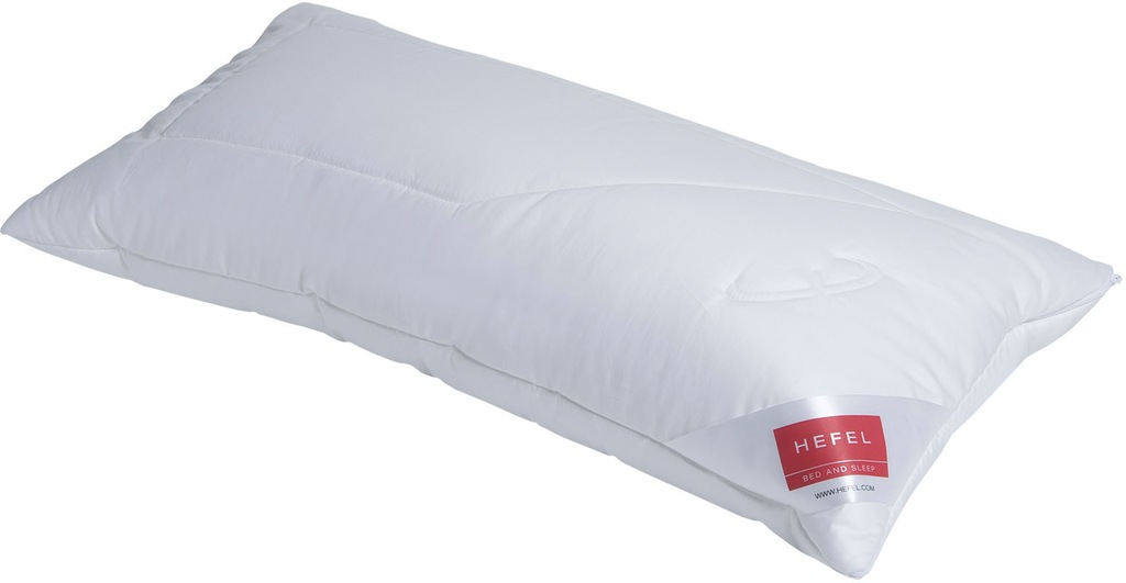 Bild von Hefel Naturfaserkissen "Klima Control Comfort Kissen in 40x80 cm, 40x60 cm, 80x80 cm", Füllung: 100% PES Polyester-Faserbällchen, Bezug: 100% TENCEL™ Lyocell, (1 St.), Das Kissen, das atmet. Kein Schwitzen.