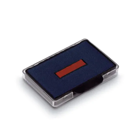 Bild von trodat Ersatzstempelkissen 6-56-2, blau-rot, Blisterkarte für Stempel 4206-4420-4460-4460L-5117-5204-5206-5460-5460L- (51 56321)