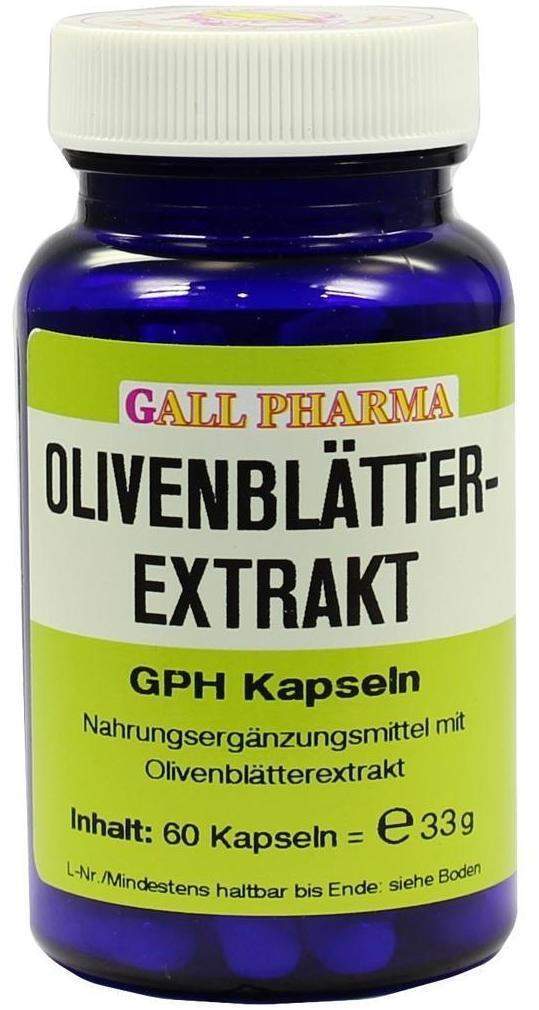 Bild von Olivenblätterextrakt Gph Kapseln - Zur Nahrungsergänzung