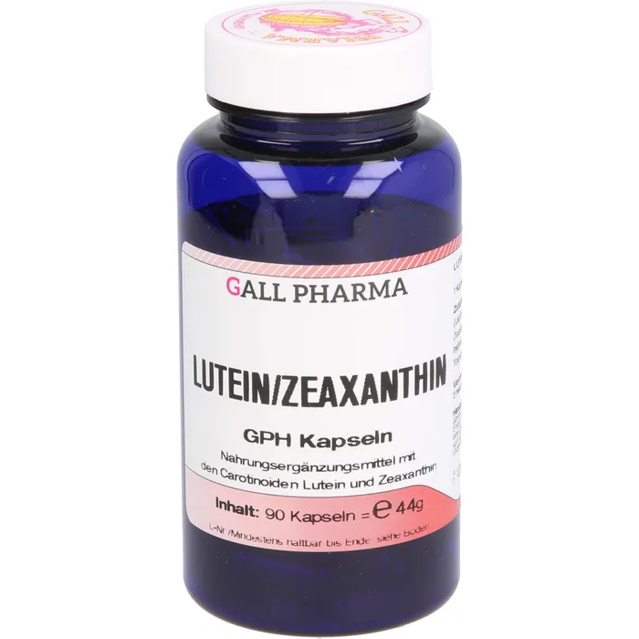 Bild von Lutein Zeaxanthin Gph Kapseln 90 Kapseln - Zur Nahrungsergänzung