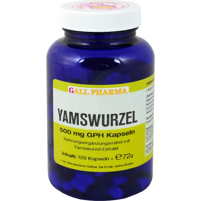 Bild von Yamswurzel 500 mg Gph 120 Kapseln - Zur Nahrungsergänzung