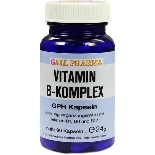 Bild von Vitamin B Komplex Gph 90 Kapseln - Zur Nahrungsergänzung
