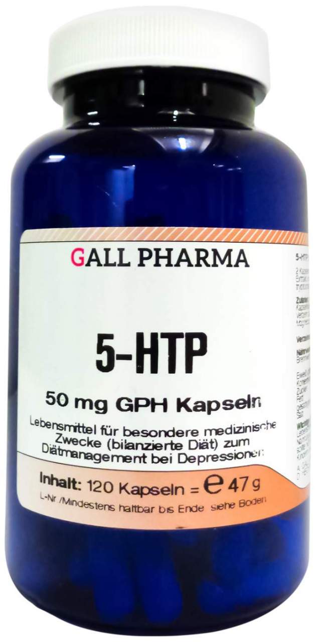 Bild von 5 Htp 50 mg Gph Kapseln - Zur Nahrungsergänzung