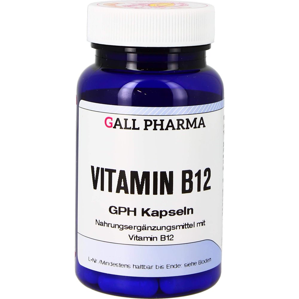 Bild von Vitamin B12 3 µg Gph 120 Kapseln - Zur Nahrungsergänzung
