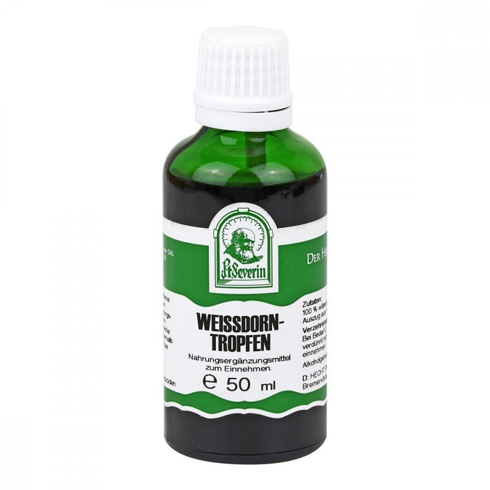 Bild von Weißdorn Tropfen, Crataegus, Rosengewächse, Rosaceae, Durchblutung 50 Milliliter