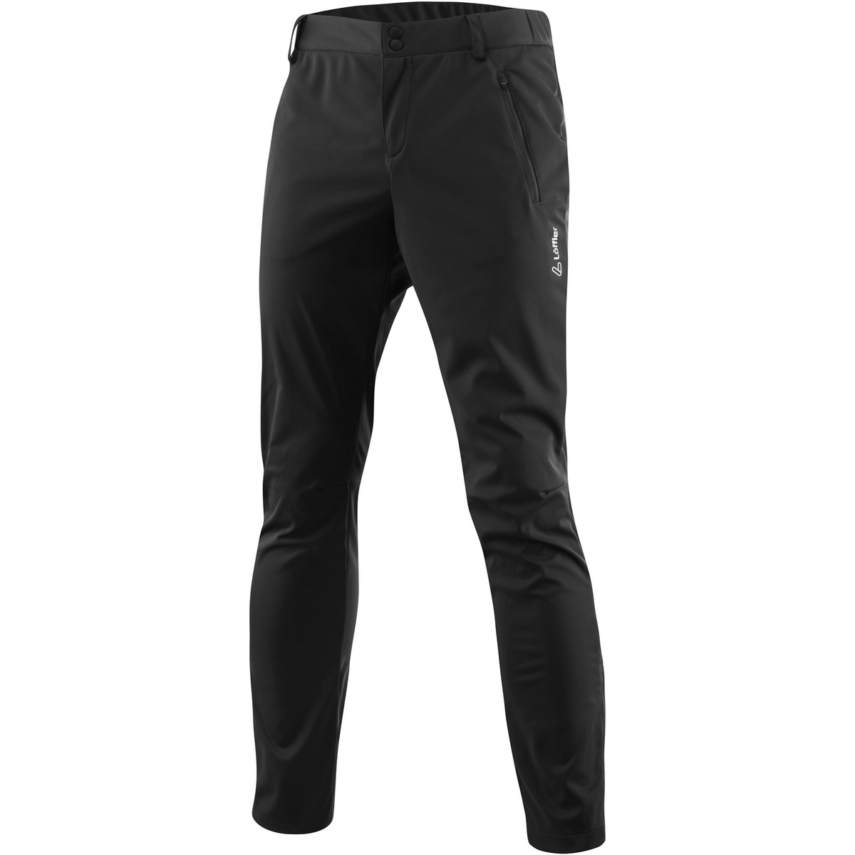 Bild von Löffler - Pants Elegance 2.0 Windstopper Light - Langlaufhose Gr 48 - Regular schwarz