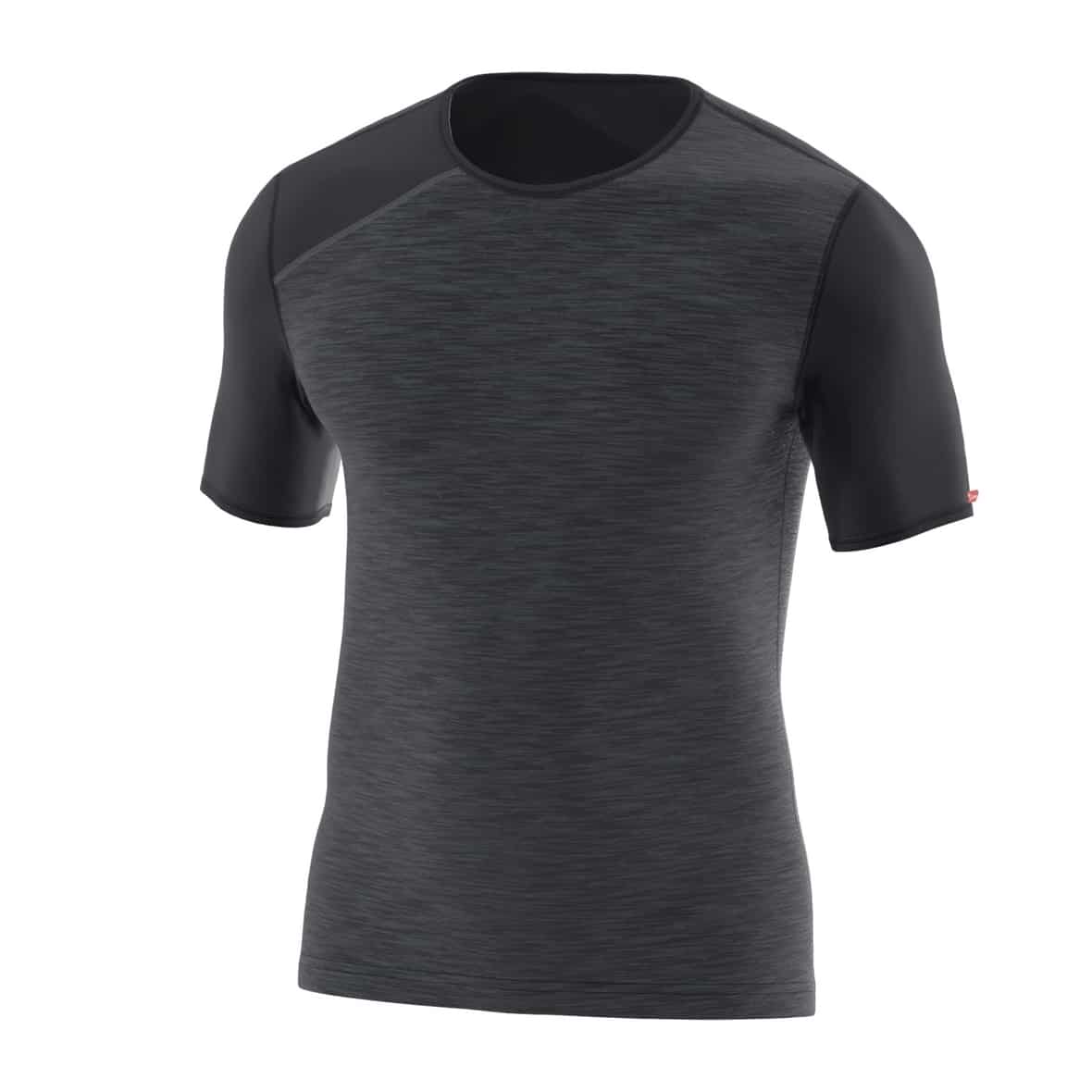 Bild von Löffler Transtex Warm S/S Shirt Stripes M Herren (Schwarz 48) Skiunterwäsche