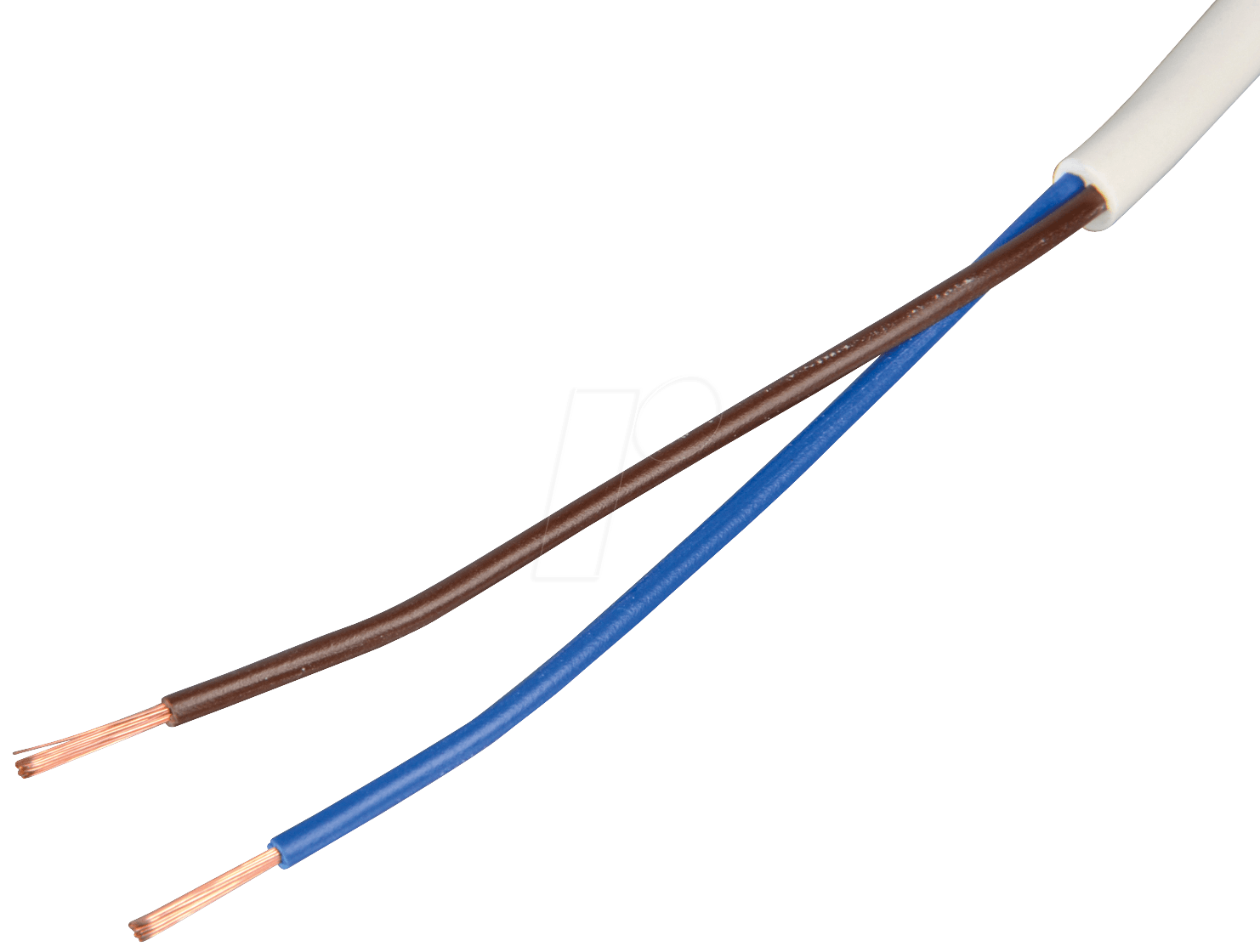 Bild von Kopp 151505841 Schlauchleitung H03 VV-F, 2 x 0.75 mm², 5 m, weiß, 5m