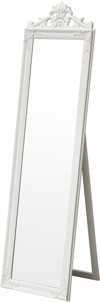 Bild von bhp Standspiegel Rahmen weiß lackiert 45x170cm