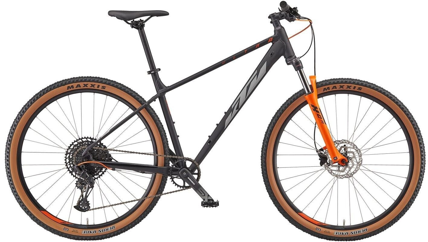 Bild von KTM Ultra Fun 29 black matt (grey+orange) 2024 29"; Diamant