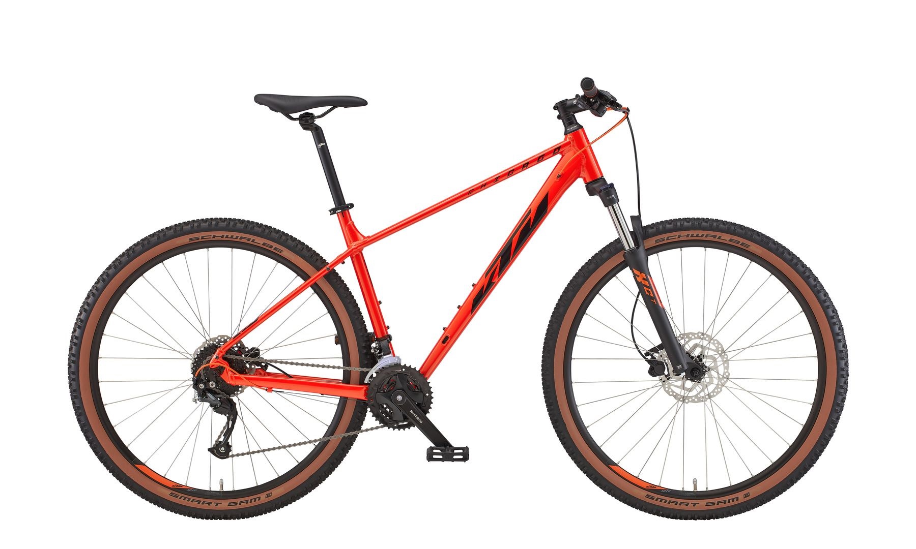 Bild von KTM Chicago 271 Mountainbike Schwarz Modell Aktion