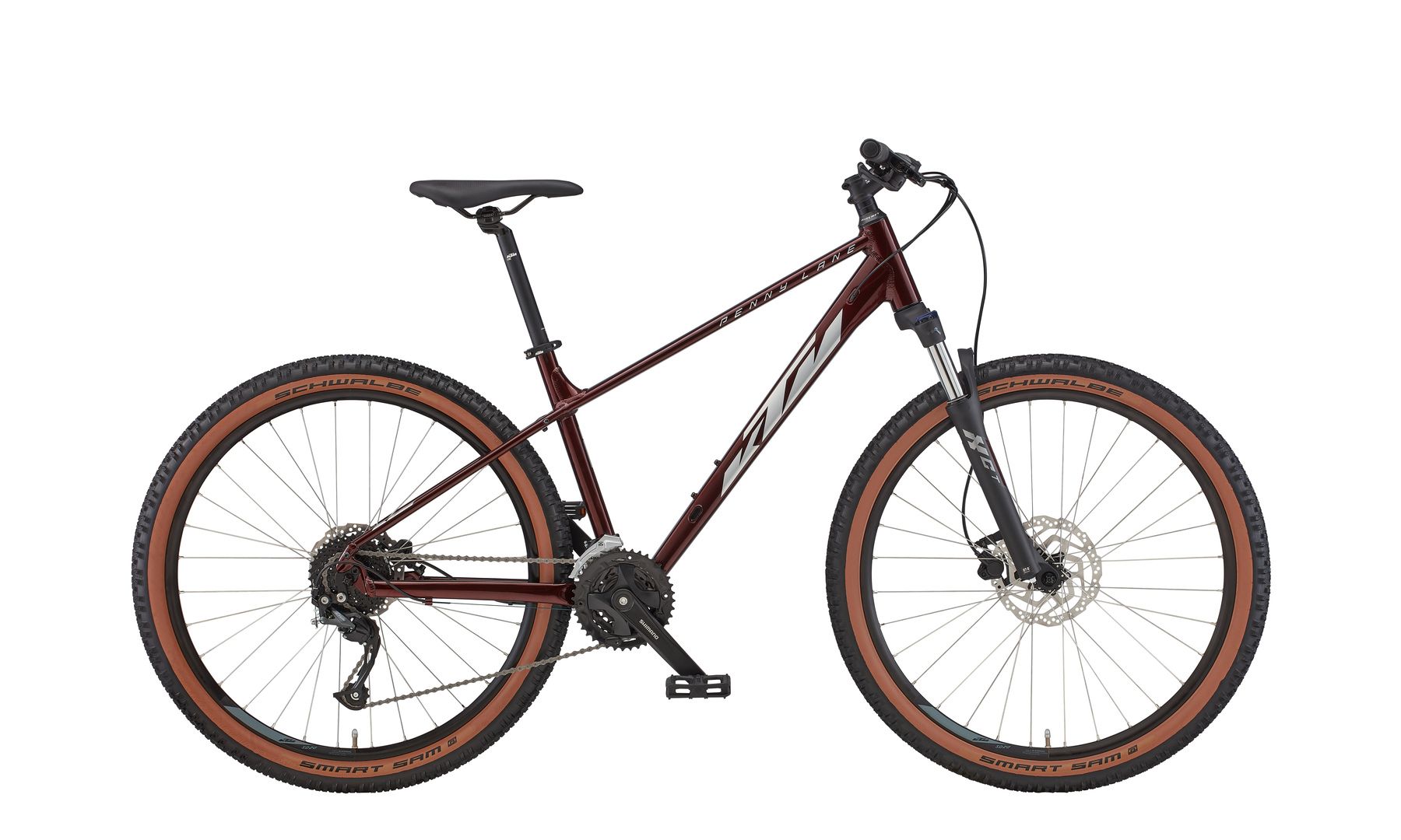 Bild von KTM PENNY LANE 271 night red (silver) 2022 27,5"; Diamant