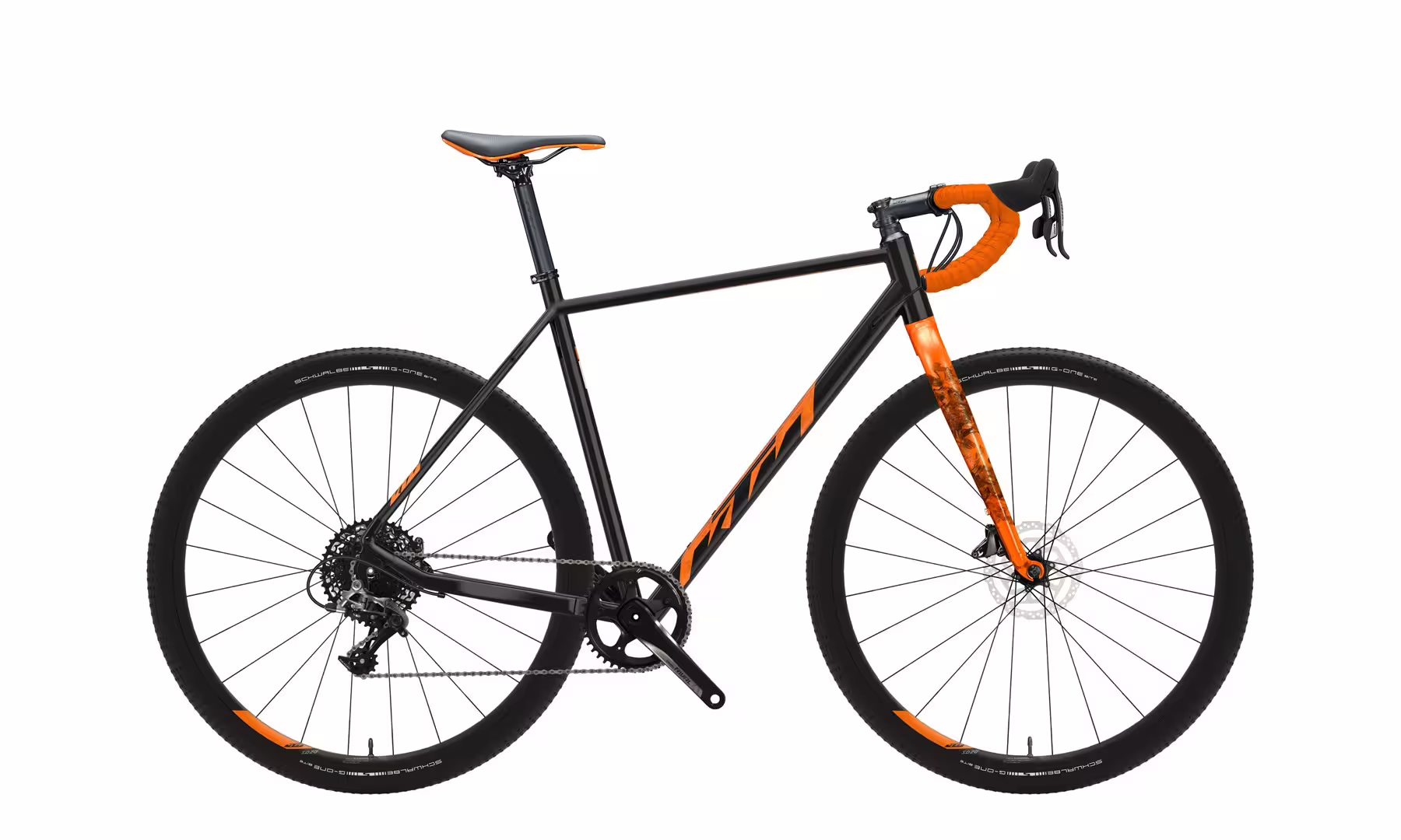 Bild von KTM X-STRADA 30 Diamant flaming black 57 cm (28") - L 2022