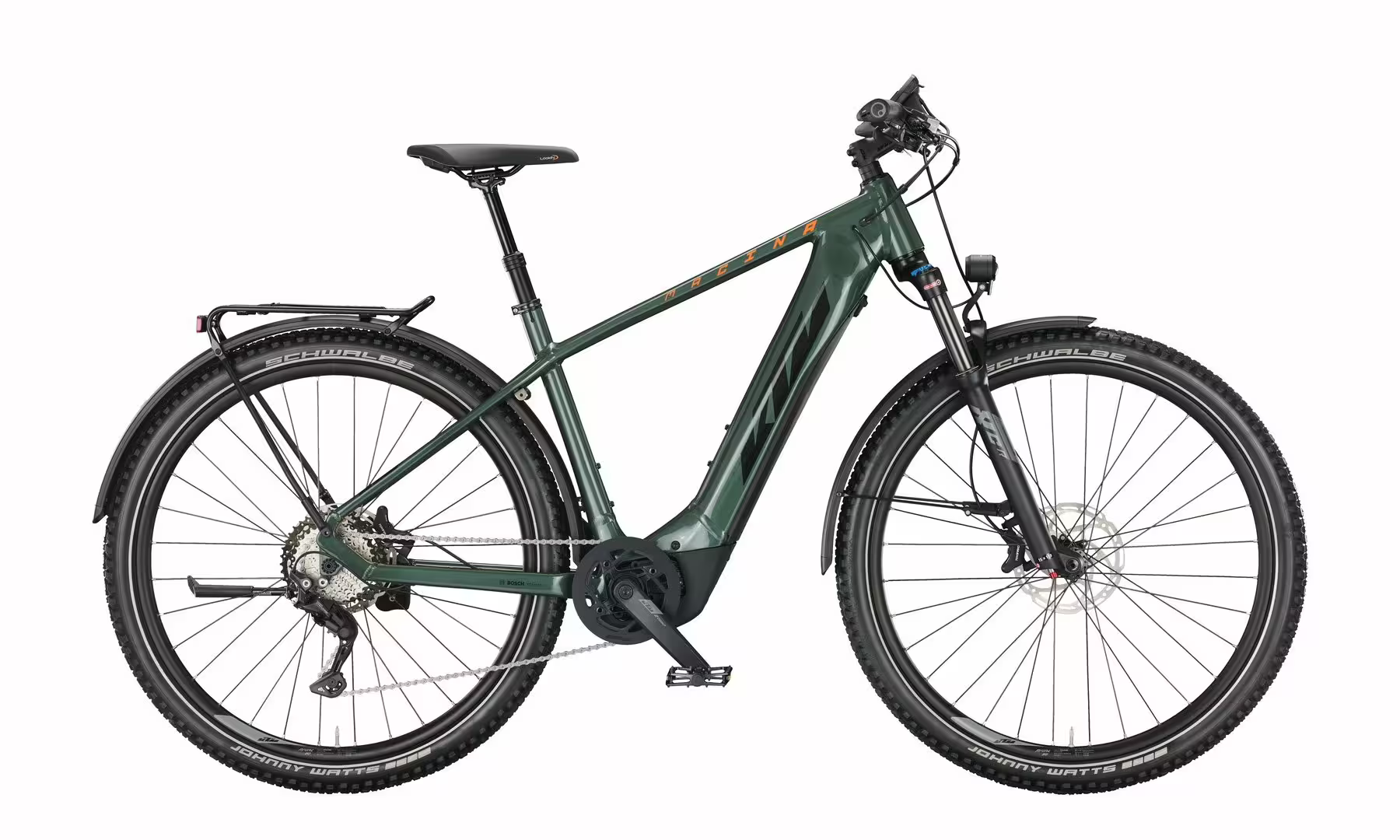 Bild von KTM MACINA TEAM 691 LFC moss grey (black+orange) 2022 29"; 625 Wh Diamant