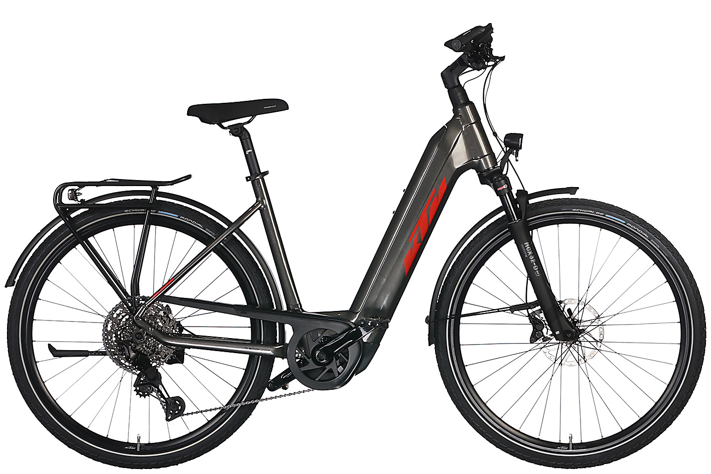 Bild von KTM Macina Sport 720 Wave 2025 | machine grey/orange black | 56 cm | E-Trekkingräder