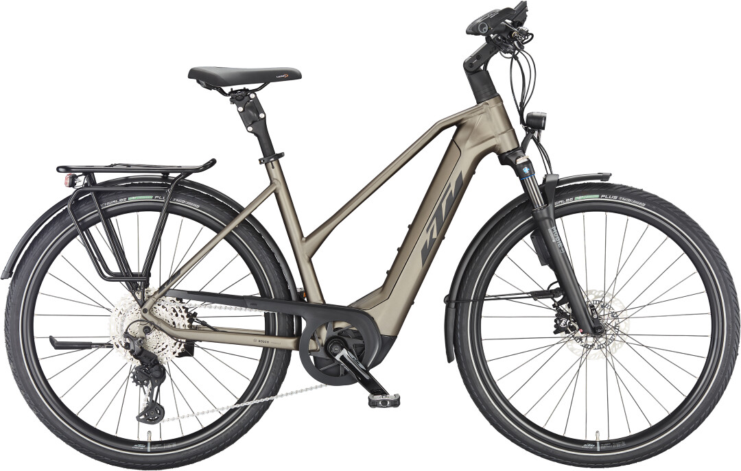 Bild von KTM MACINA STYLE 720 ABS Trapez oak matt (black+orange) 46 cm (28") 2024