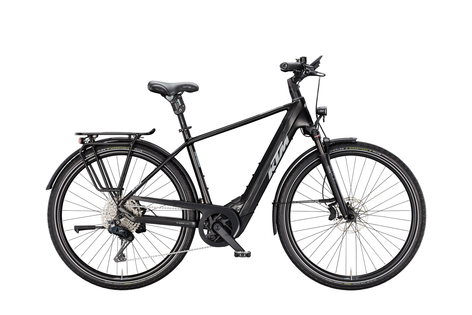 Bild von KTM MACINA STYLE 820 XL Di2 DIAMOND BLACK MATT (GREY) 28" 800 Wh Diamant