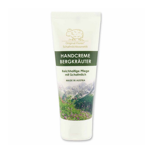 Bild von Gerlinde Hofer - Florex GmbH Handcreme mit biologischer Schafmilch Bergkräuter 75 ml