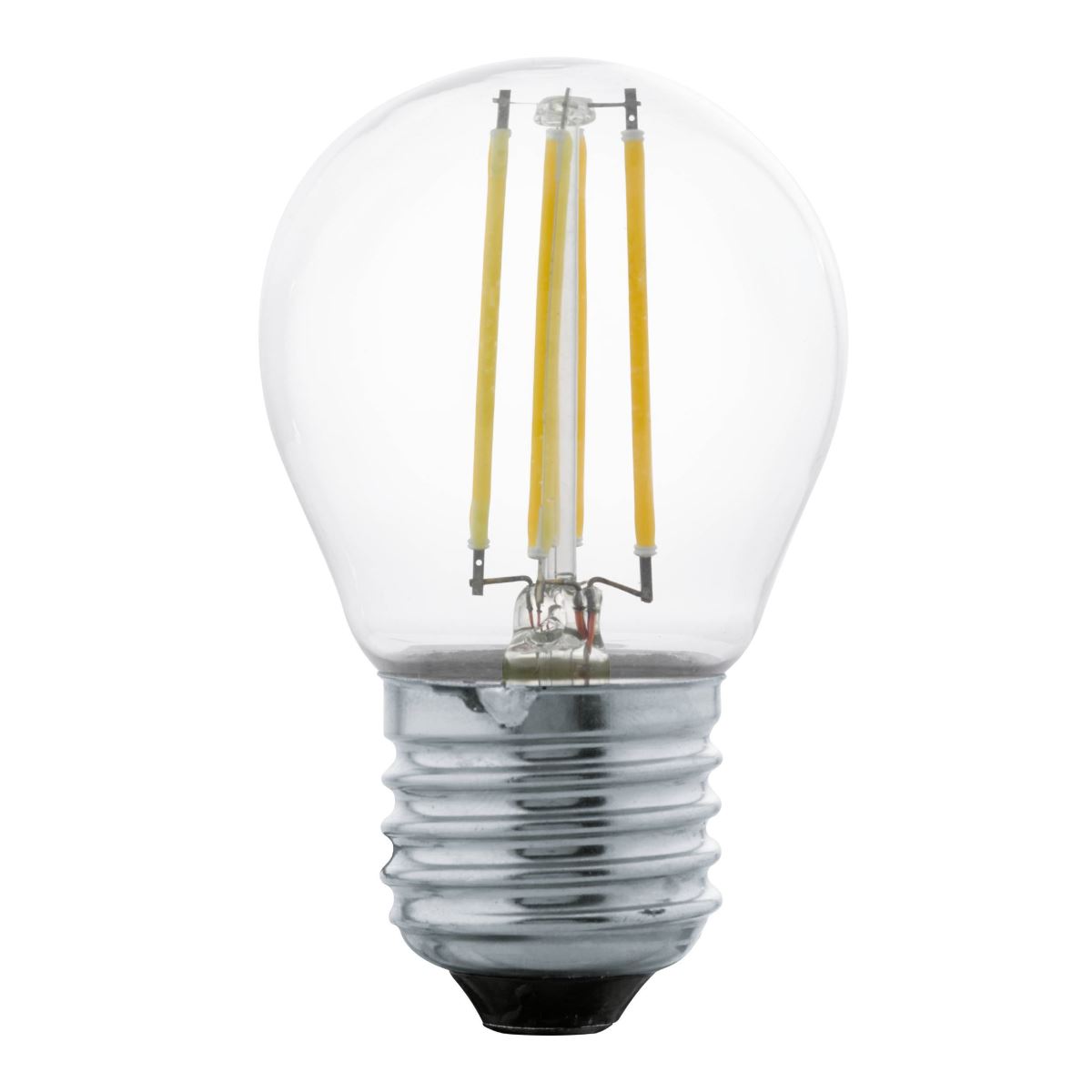 Bild von EGLO E27 G45 LED Leuchtmittel 350lm 4W 360° 2700K warmweiss klar 45x75mm