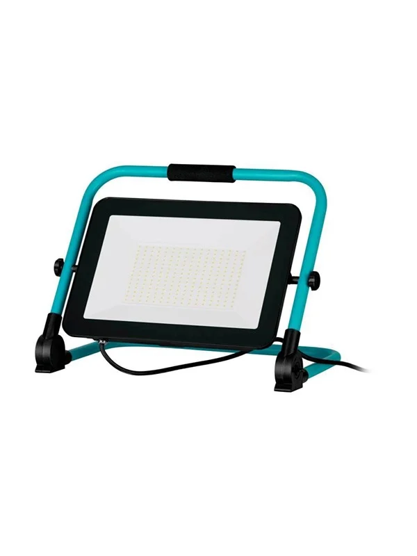 Bild von EGLO, Stehlampe, 900533 AVELAR LED Stehleuchte 150W 360x220mm Schwarz Türkis Weiss Neutralweiss IP65